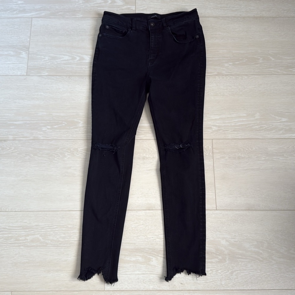 3/$10 Jeanasis Black Ripped Skinny Jeans for Women